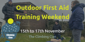 Outdoor First Aid Training Weekend 15/11